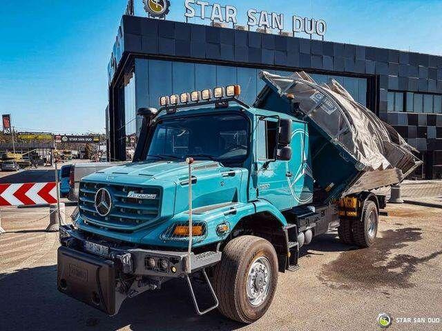 Mercedes-Benz Zetros 1833 4x4 Kipper Camper Chassis - Camión volquete, Camión grúa: foto 4 Mercedes-Benz Zetros 1833 4x4 Kipper Camper Chassis - Camión volquete, Camión grúa: foto 4