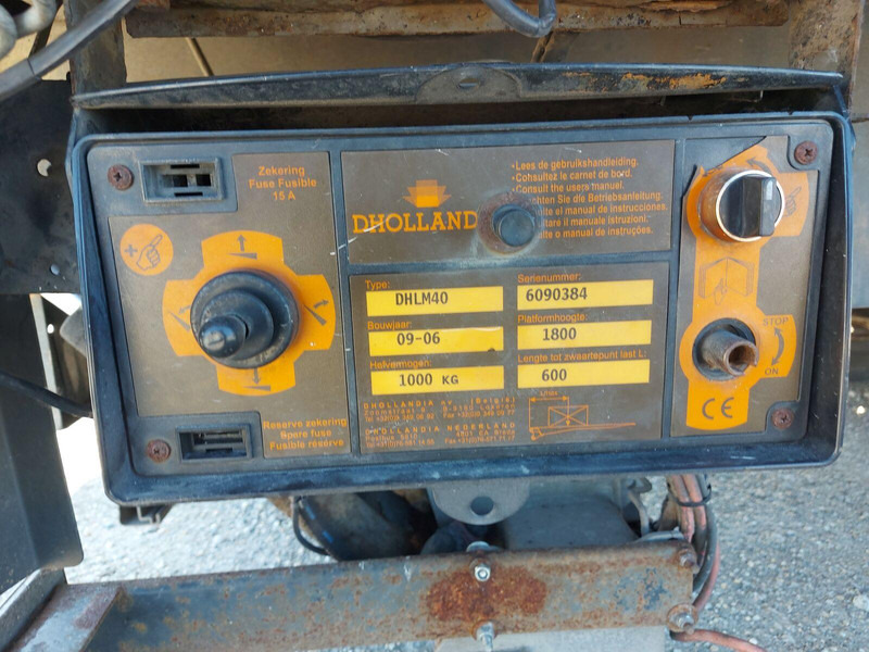 Semirremolque lona Noyens BE Curtainsider semi-trailer + DHollandia LBW: foto 12 Semirremolque lona Noyens BE Curtainsider semi-trailer + DHollandia LBW: foto 12