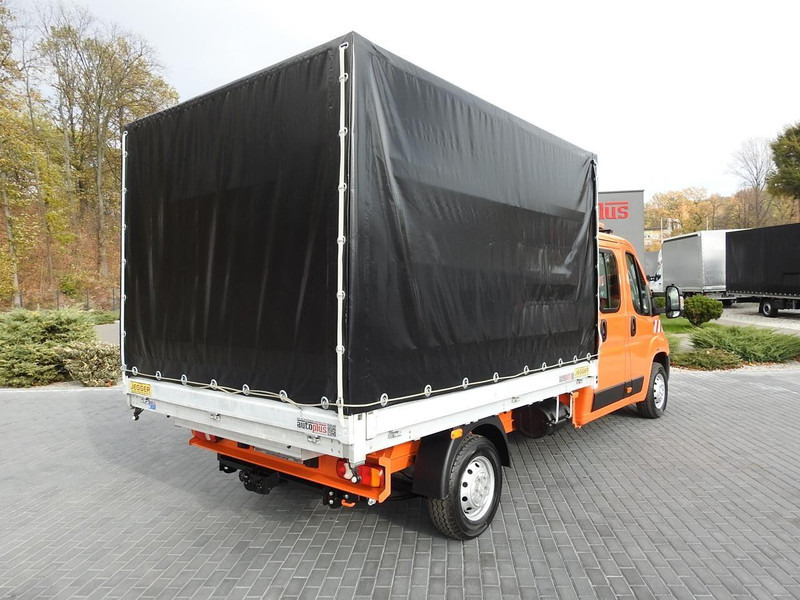 Peugeot BOXER SKRZYNIA PLANDEKA PODWÓJNA KABINA DOKA 7 MIEJSC KLIMATYZAC - Furgoneta con caja de lona: foto 3 Peugeot BOXER SKRZYNIA PLANDEKA PODWÓJNA KABINA DOKA 7 MIEJSC KLIMATYZAC - Furgoneta con caja de lona: foto 3