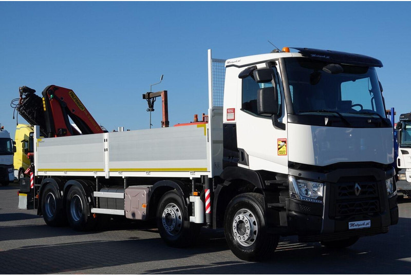 Camión caja abierta, Camión grúa Renault C 430 / 8x4 / SKRZYNIOWY 7 M + HDS PALFINGER 33002 -wysów: 14,5: foto 9 Camión caja abierta, Camión grúa Renault C 430 / 8x4 / SKRZYNIOWY 7 M + HDS PALFINGER 33002 -wysów: 14,5: foto 9