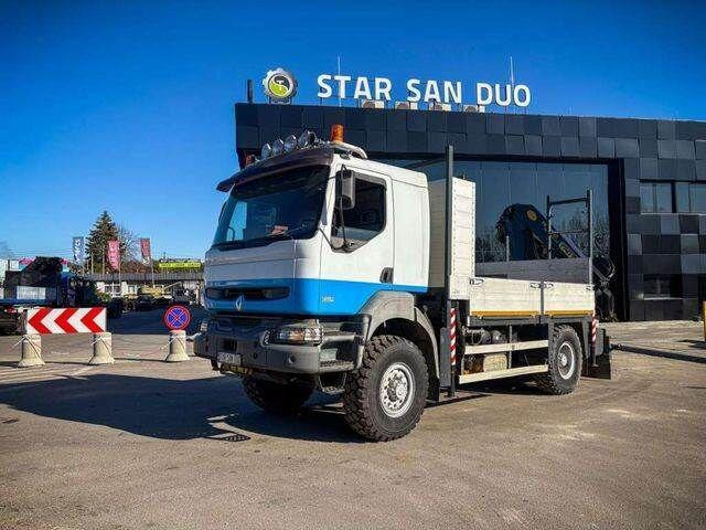Renault KERAX 270 4x4 PALFINGER PK 16502 CRANE WINCH - Camión caja abierta, Camión grúa: foto 3 Renault KERAX 270 4x4 PALFINGER PK 16502 CRANE WINCH - Camión caja abierta, Camión grúa: foto 3