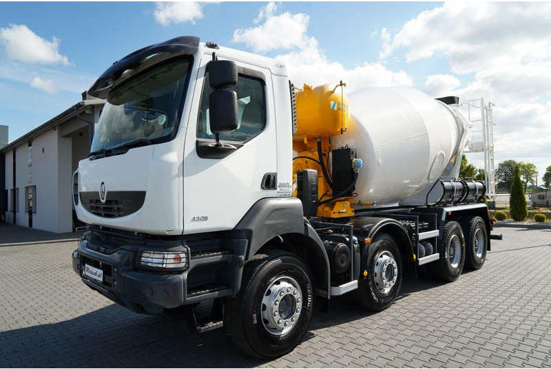 Renault KERAX 430 DXI / EURO 5 / 8X4 / BETONOMIESZARKA / 9 m3 / SCHWING - Camión hormigonera: foto 5 Renault KERAX 430 DXI / EURO 5 / 8X4 / BETONOMIESZARKA / 9 m3 / SCHWING - Camión hormigonera: foto 5