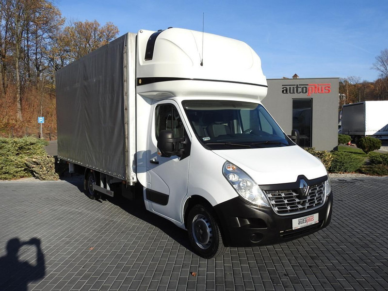 Renault MASTER PLANDEKA 10 PALET TEMPOMAT KLIMATYZACJA PNEUMATYKA 170KM - Furgoneta con caja de lona: foto 4 Renault MASTER PLANDEKA 10 PALET TEMPOMAT KLIMATYZACJA PNEUMATYKA 170KM - Furgoneta con caja de lona: foto 4