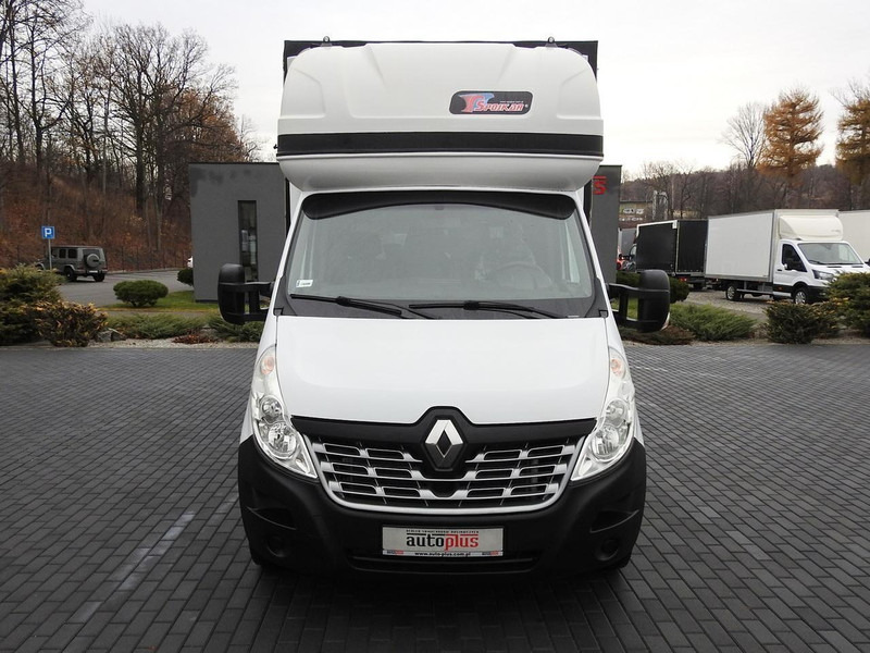 Renault MASTER PLANDEKA 10 PALET WEBASTO TEMPOMAT KLIMATYZACJA 170KM [ - Furgoneta con caja de lona: foto 5 Renault MASTER PLANDEKA 10 PALET WEBASTO TEMPOMAT KLIMATYZACJA 170KM [ - Furgoneta con caja de lona: foto 5