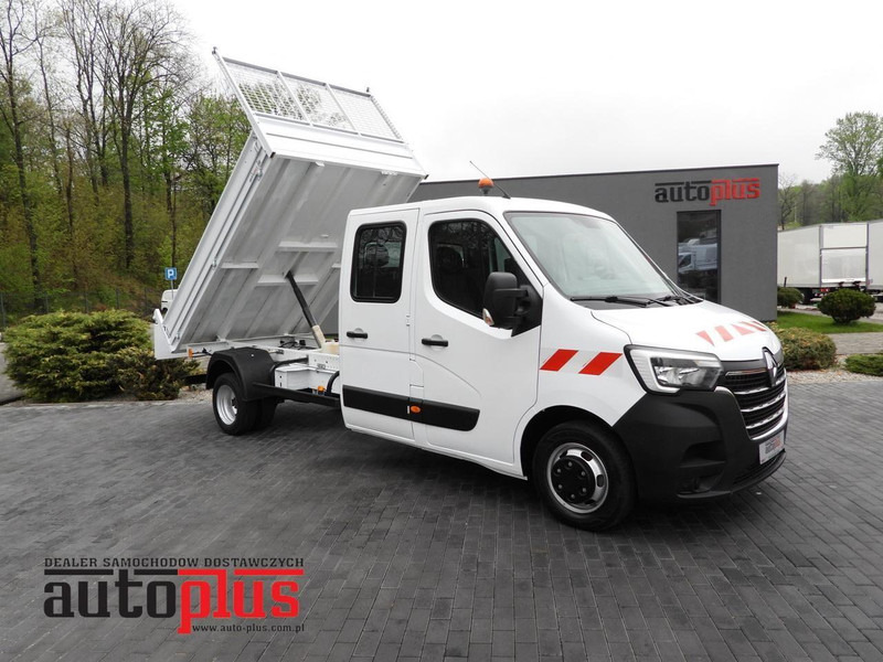 Renault MASTER WYWROTKA PODWÓJNA KABINA DOKA 6 MIEJSC TEMPOMAT LEDY BLI - Camión volquete: foto 1 Renault MASTER WYWROTKA PODWÓJNA KABINA DOKA 6 MIEJSC TEMPOMAT LEDY BLI - Camión volquete: foto 1
