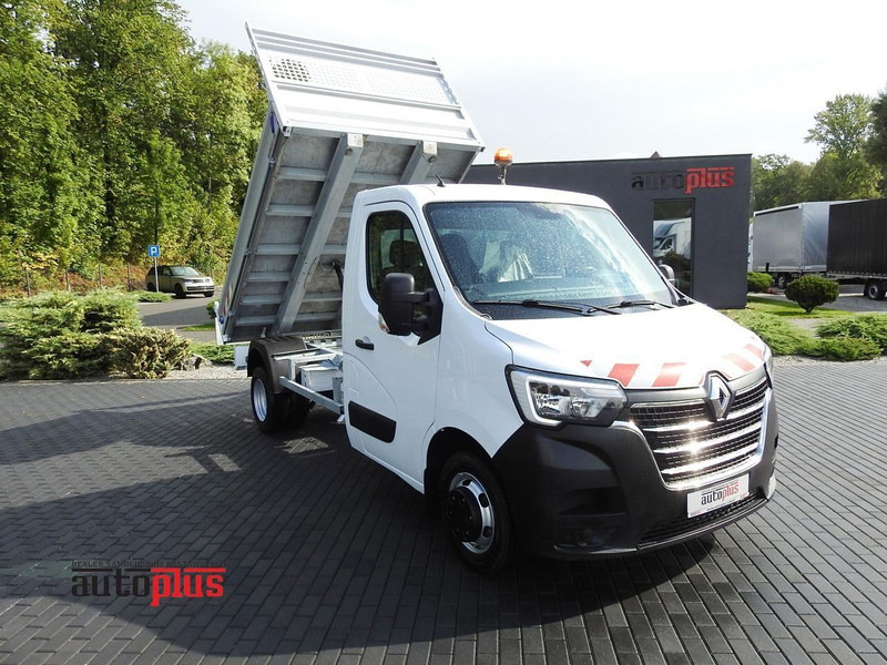 Renault MASTER WYWROTKA TEMPOMAT KLIMATYZACJA LEDY BLIŹNIACZE KOŁA  130K - Volquete furgoneta: foto 1 Renault MASTER WYWROTKA TEMPOMAT KLIMATYZACJA LEDY BLIŹNIACZE KOŁA  130K - Volquete furgoneta: foto 1