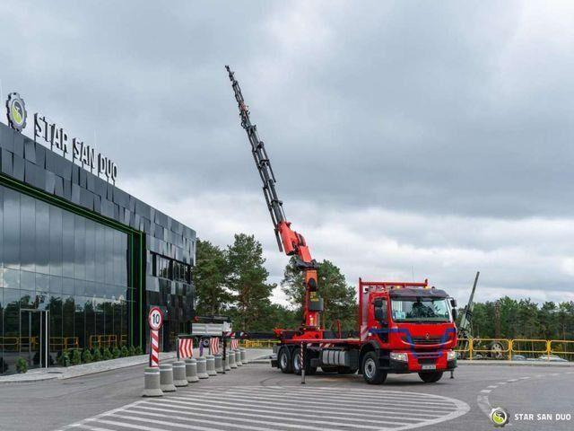 Renault PREMIUM 410 6x4 Palfinger PK 50002EH Crane Winc - Camión caja abierta, Camión grúa: foto 2 Renault PREMIUM 410 6x4 Palfinger PK 50002EH Crane Winc - Camión caja abierta, Camión grúa: foto 2