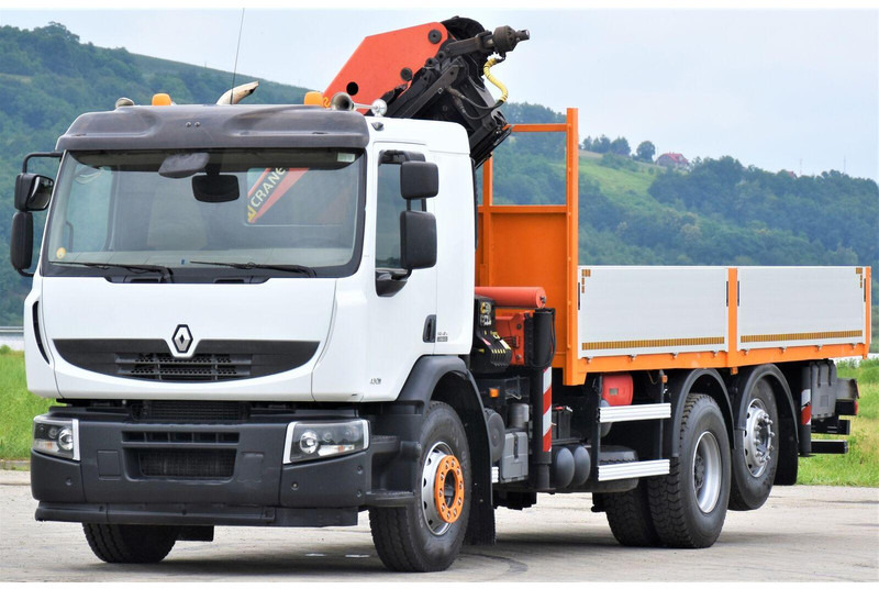 Renault PREMIUM 430 DXI* FUNK * TOPZUSTAND - Camión caja abierta, Camión grúa: foto 4 Renault PREMIUM 430 DXI* FUNK * TOPZUSTAND - Camión caja abierta, Camión grúa: foto 4