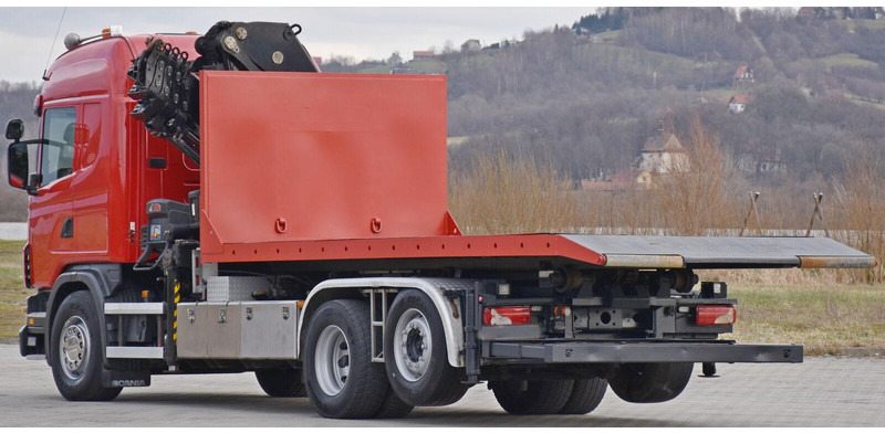 Camión con equipo de cable, Camión grúa Scania G 400: foto 7