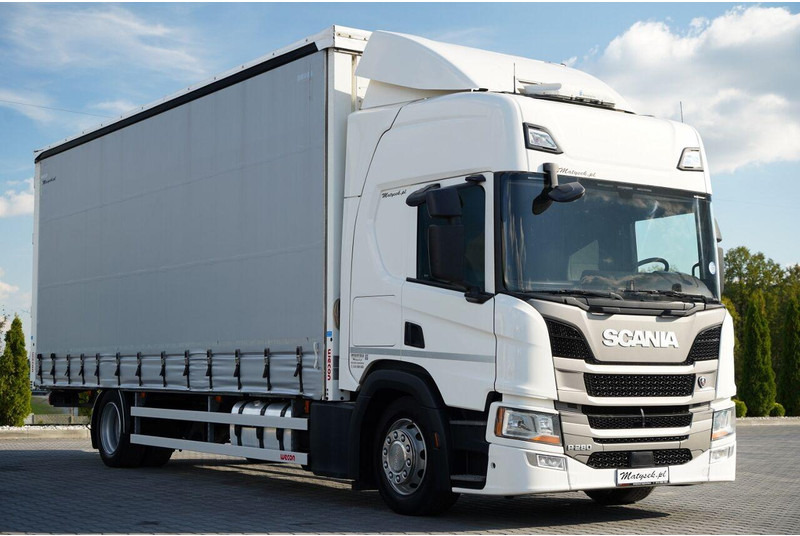 Scania P 280 / SOLÓWKA / 4X2 /  MEGA / I-PARK COOL / WECON / - Camión lona: foto 1 Scania P 280 / SOLÓWKA / 4X2 /  MEGA / I-PARK COOL / WECON / - Camión lona: foto 1