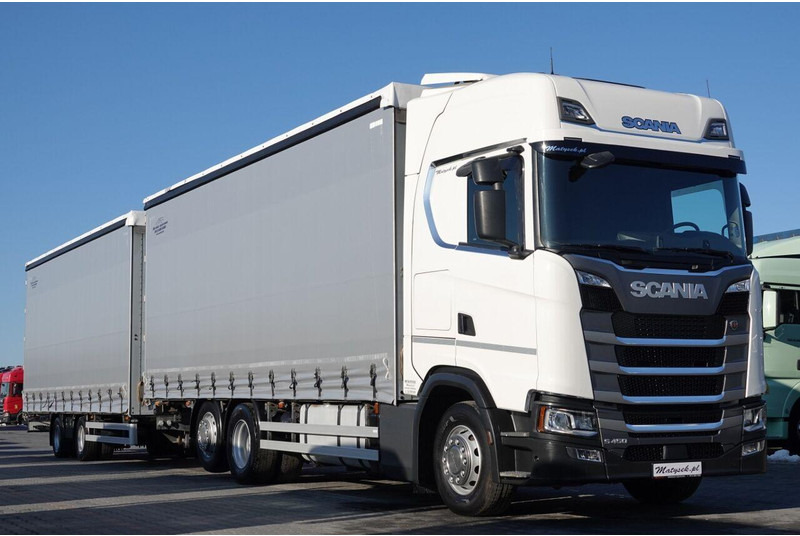Camión lona Scania S 450 / ZESTAW TANDEM / 120 M3 /  I-PARK COOL  / PO KONTRAKCIE S: foto 8
