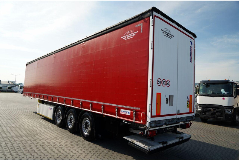 Schmitz Cargobull FIRANKA / STANDARD / 2x OŚ PODNOSZONA / WINDA / KOSZ NA PALETY / - Semirremolque lona: foto 5 Schmitz Cargobull FIRANKA / STANDARD / 2x OŚ PODNOSZONA / WINDA / KOSZ NA PALETY / - Semirremolque lona: foto 5
