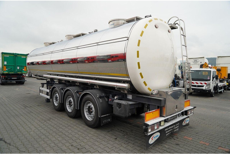 Schmitz Cargobull SOMMER  / CYSTERNA SPOŻYWCZA  / 3 KOMORY / 30 000 L / OŚ PODNOSZ - Semirremolque cisterna: foto 5 Schmitz Cargobull SOMMER  / CYSTERNA SPOŻYWCZA  / 3 KOMORY / 30 000 L / OŚ PODNOSZ - Semirremolque cisterna: foto 5