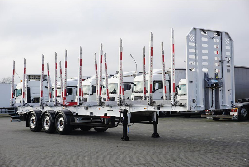 Schwarzmüller / KŁONICOWA / DO DREWNA WAGA 5 700 KG / OŚ PODNOSZONA - Remolque maderero: foto 2 Schwarzmüller / KŁONICOWA / DO DREWNA WAGA 5 700 KG / OŚ PODNOSZONA - Remolque maderero: foto 2