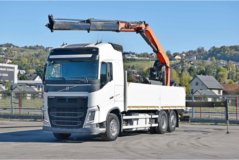 Volvo FH 420 - Camión caja abierta, Camión grúa: foto 2 Volvo FH 420 - Camión caja abierta, Camión grúa: foto 2