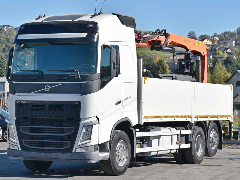 Volvo FH 420 - Camión caja abierta, Camión grúa: foto 4 Volvo FH 420 - Camión caja abierta, Camión grúa: foto 4