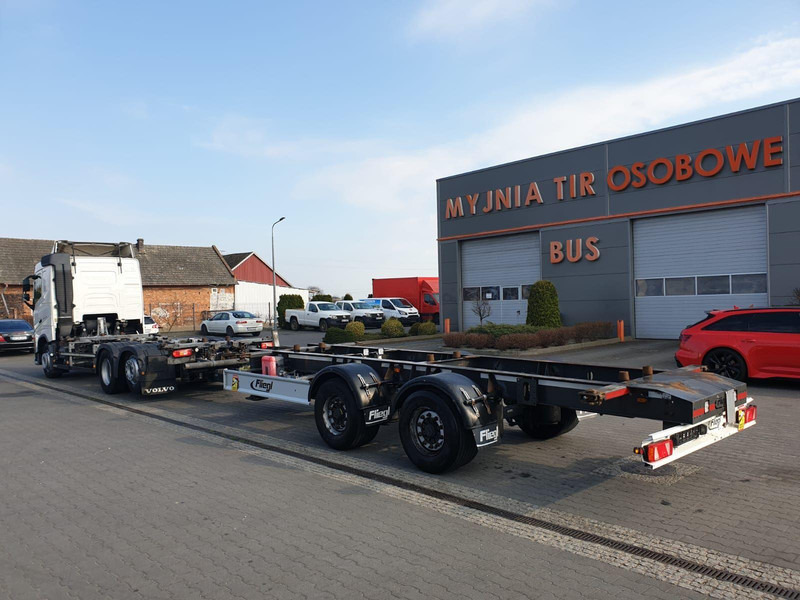Volvo FH 460 EURO 6 BDF SWAP CHASSIS + TRAILER FLIEGL TWP180 - Camión chasis: foto 5 Volvo FH 460 EURO 6 BDF SWAP CHASSIS + TRAILER FLIEGL TWP180 - Camión chasis: foto 5