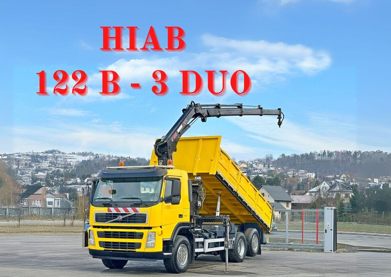 Volvo FM 330 Kipper 5,50m*HIAB 122 B -3 DUO*TOPZUSTAND - Camión volquete, Camión grúa: foto 1 Volvo FM 330 Kipper 5,50m*HIAB 122 B -3 DUO*TOPZUSTAND - Camión volquete, Camión grúa: foto 1