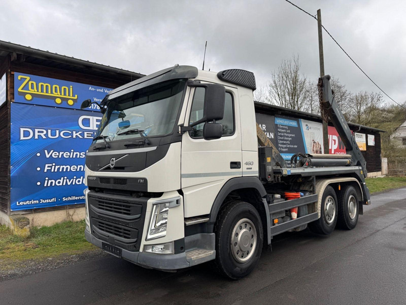 Volvo FM 460 6x2 Meiller Hook lift - Camión portacontenedor de cadenas: foto 1 Volvo FM 460 6x2 Meiller Hook lift - Camión portacontenedor de cadenas: foto 1