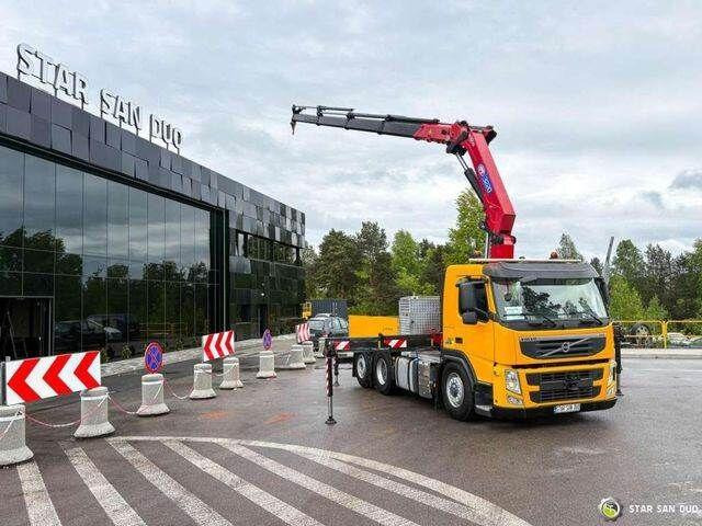 Volvo FM 460 6x4x4 HMF 3220 Crane HDS - Camión caja abierta, Camión grúa: foto 5 Volvo FM 460 6x4x4 HMF 3220 Crane HDS - Camión caja abierta, Camión grúa: foto 5