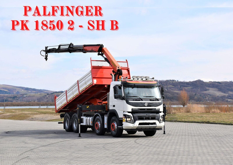 Volvo FMX 420 Kipper 6,20m *PK 1850 2 - SH B*FUNK/8x4 - Camión volquete, Camión grúa: foto 1 Volvo FMX 420 Kipper 6,20m *PK 1850 2 - SH B*FUNK/8x4 - Camión volquete, Camión grúa: foto 1