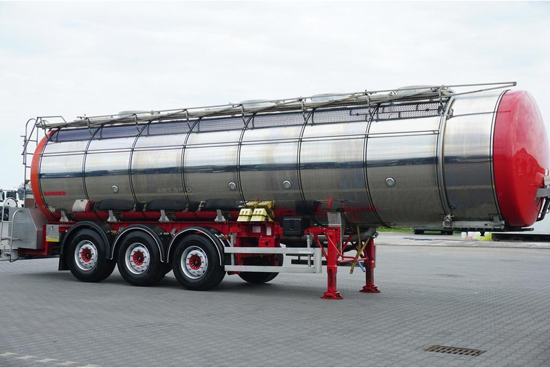 Wielton SOMMER / CYSTERNA SPOZYWCZA / 28 374 LITRÓW / 4 KOMOROWA / WEBAS - Semirremolque cisterna: foto 4 Wielton SOMMER / CYSTERNA SPOZYWCZA / 28 374 LITRÓW / 4 KOMOROWA / WEBAS - Semirremolque cisterna: foto 4