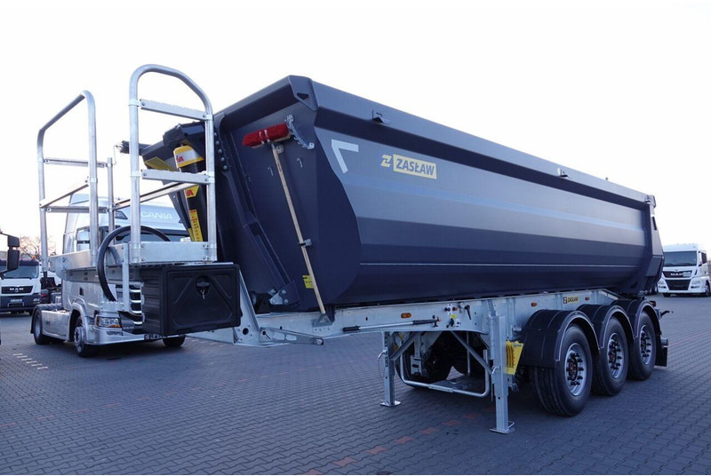 ZASŁAW WYWROTKA 26 m3 / FABRYCZNIE NOWA / STALOWA / RYNNA WANNA HP / 20 - Semirremolque volquete: foto 4 ZASŁAW WYWROTKA 26 m3 / FABRYCZNIE NOWA / STALOWA / RYNNA WANNA HP / 20 - Semirremolque volquete: foto 4