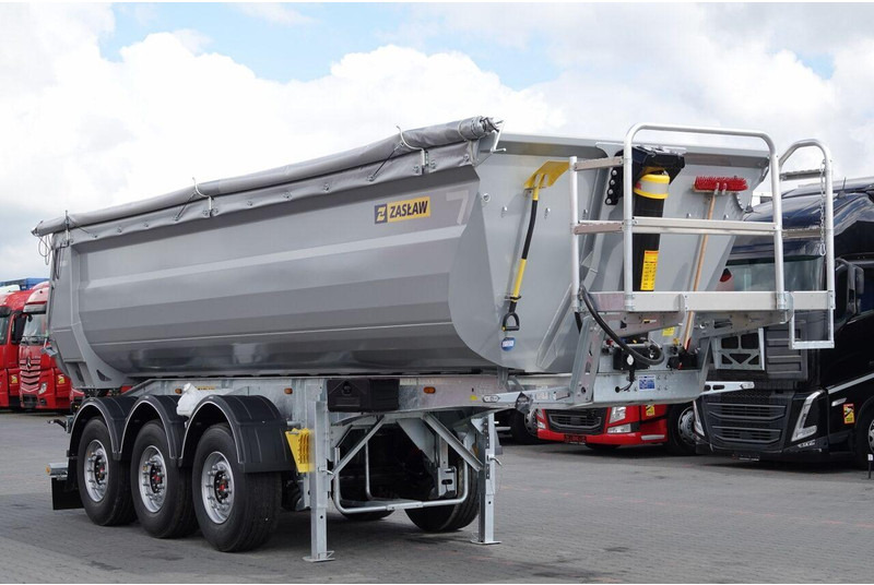 ZASŁAW WYWROTKA 26 m3 / FABRYCZNIE NOWA / STALOWA / RYNNA WANNA HP / OŚ - Semirremolque volquete: foto 1 ZASŁAW WYWROTKA 26 m3 / FABRYCZNIE NOWA / STALOWA / RYNNA WANNA HP / OŚ - Semirremolque volquete: foto 1