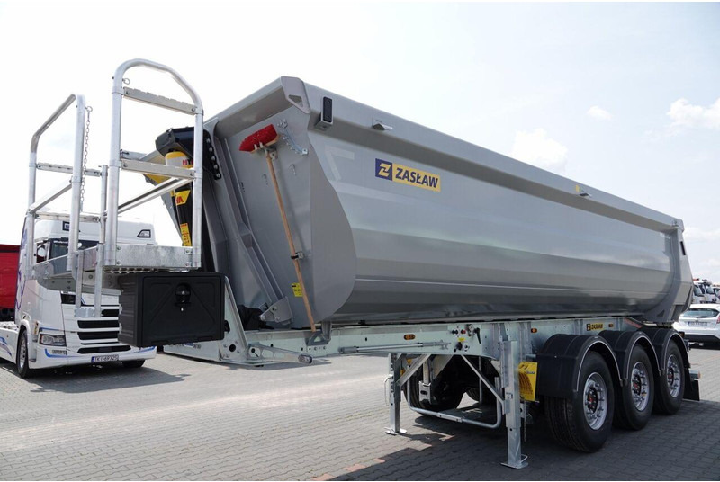 ZASŁAW WYWROTKA 28 m3 / FABRYCZNIE NOWA / STALOWA / RYNNA WANNA HP / OŚ - Semirremolque volquete: foto 4 ZASŁAW WYWROTKA 28 m3 / FABRYCZNIE NOWA / STALOWA / RYNNA WANNA HP / OŚ - Semirremolque volquete: foto 4
