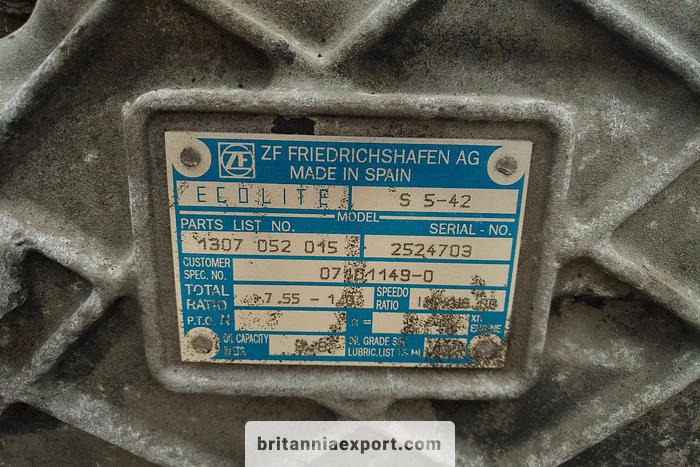 ZF Ecolite S5-42 Manual Gearbox – 5-Speed | Fits Nissan Atleon Trucks - Caja de cambios: foto 3 ZF Ecolite S5-42 Manual Gearbox – 5-Speed | Fits Nissan Atleon Trucks - Caja de cambios: foto 3