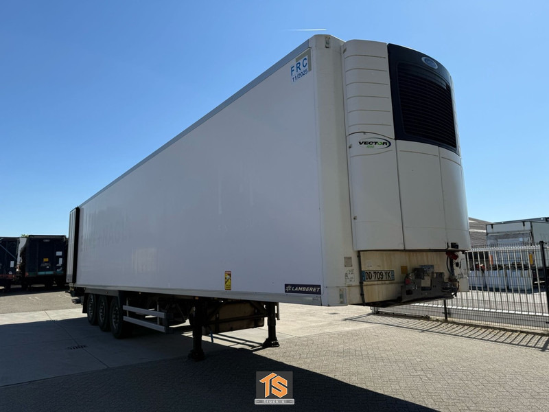 LAMBERET LVF S 3F KOELER/REEFER/KUHLKOFFER - CARRIER VECTOR 1550 - APK/TUV 01/2026 - TOP! - Semirremolque frigorífico: foto 1 LAMBERET LVF S 3F KOELER/REEFER/KUHLKOFFER - CARRIER VECTOR 1550 - APK/TUV 01/2026 - TOP! - Semirremolque frigorífico: foto 1
