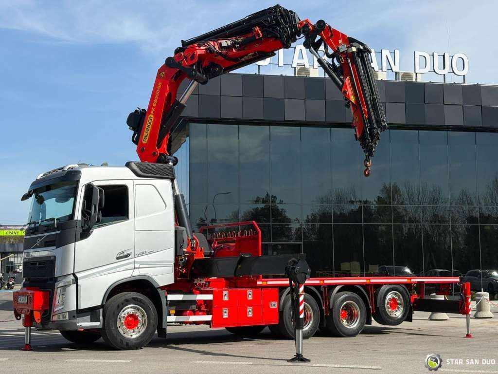 Volvo FH 500 8x4*4 PK65002 Fly JIB Crane 7456 h Winch - Cabeza tractora: foto 3 Volvo FH 500 8x4*4 PK65002 Fly JIB Crane 7456 h Winch - Cabeza tractora: foto 3