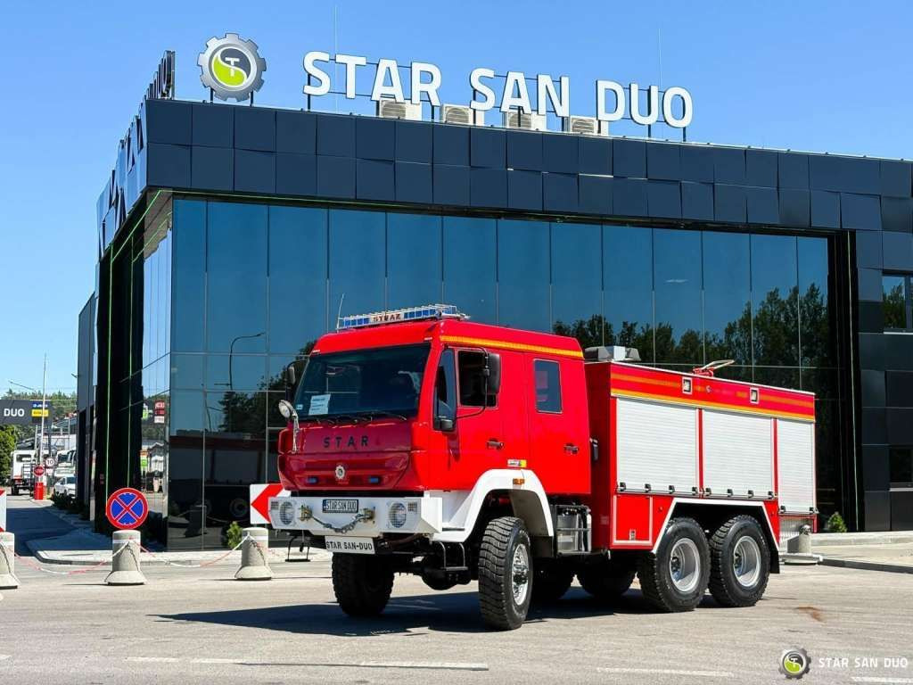 MAN Star 266 MAN 6x6 Fire Truck Feuerwehr - Camión: foto 1 MAN Star 266 MAN 6x6 Fire Truck Feuerwehr - Camión: foto 1