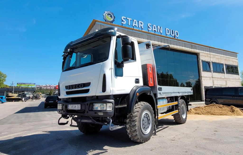 Iveco EUROCARGO 4x4 ML110 HMF 202 EURO 6 Kran Crane - Camión grúa, Camión caja abierta: foto 3 Iveco EUROCARGO 4x4 ML110 HMF 202 EURO 6 Kran Crane - Camión grúa, Camión caja abierta: foto 3