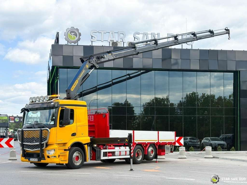 Mercedes-Benz ACTROS 2543 6x2 PalfingerPK 26002 EH Crane - Camión grúa: foto 3 Mercedes-Benz ACTROS 2543 6x2 PalfingerPK 26002 EH Crane - Camión grúa: foto 3