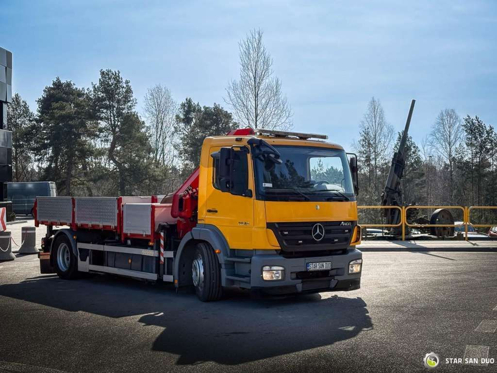 Leasing de  Mercedes-Benz  AXOR 1824 4x2 HMF 975 HDS Crane  Rotator Kipper Mercedes-Benz  AXOR 1824 4x2 HMF 975 HDS Crane  Rotator Kipper: foto 12