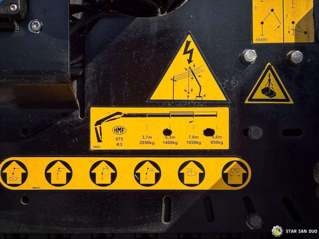 Leasing de  Mercedes-Benz  AXOR 1824 4x2 HMF 975 HDS Crane  Rotator Kipper Mercedes-Benz  AXOR 1824 4x2 HMF 975 HDS Crane  Rotator Kipper: foto 27