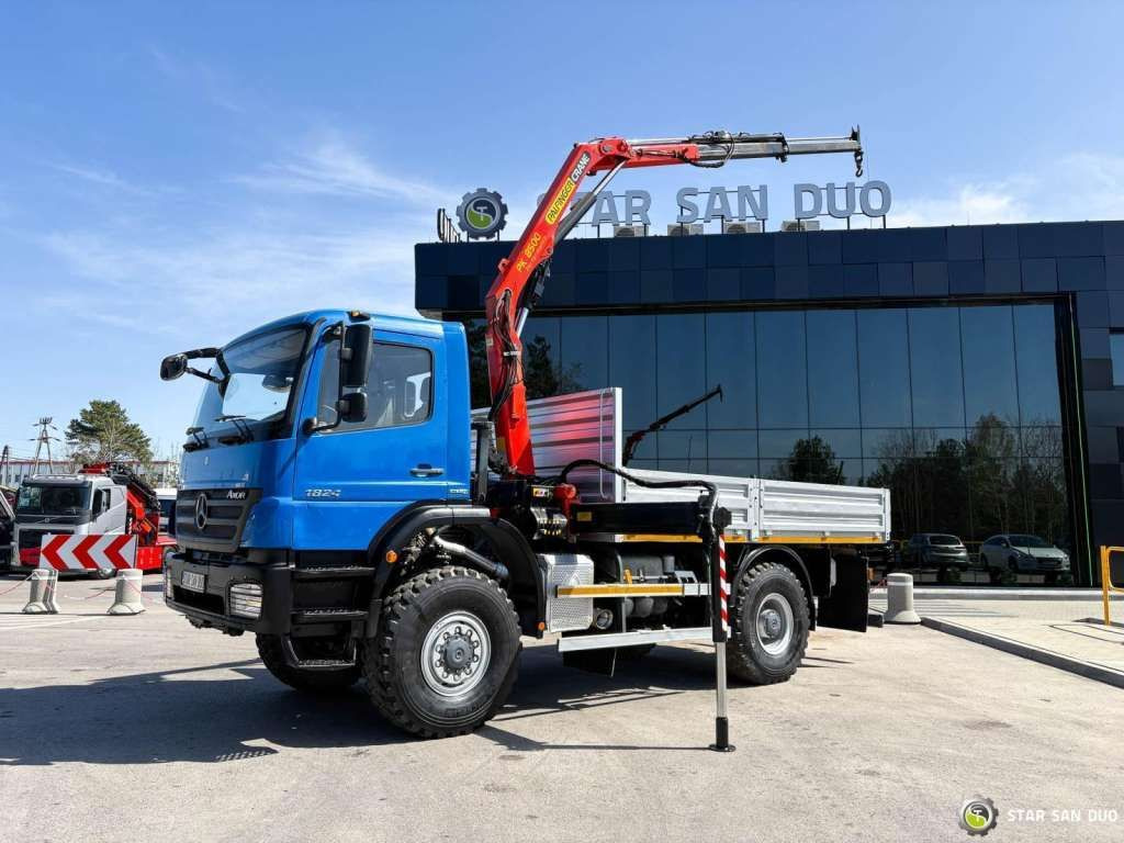 Mercedes-Benz  AXOR 1824 4x4 PALFINGER PK 8500 Crane Kran - Camión grúa: foto 3 Mercedes-Benz  AXOR 1824 4x4 PALFINGER PK 8500 Crane Kran - Camión grúa: foto 3