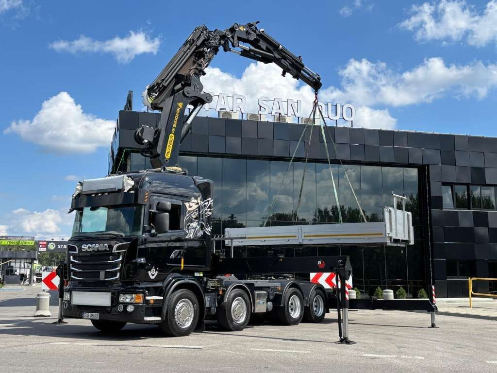 Scania  R560 8x2 PALFINGER PK 92002 SH Fly Jib Winch 5t - Camión grúa: foto 2 Scania  R560 8x2 PALFINGER PK 92002 SH Fly Jib Winch 5t - Camión grúa: foto 2