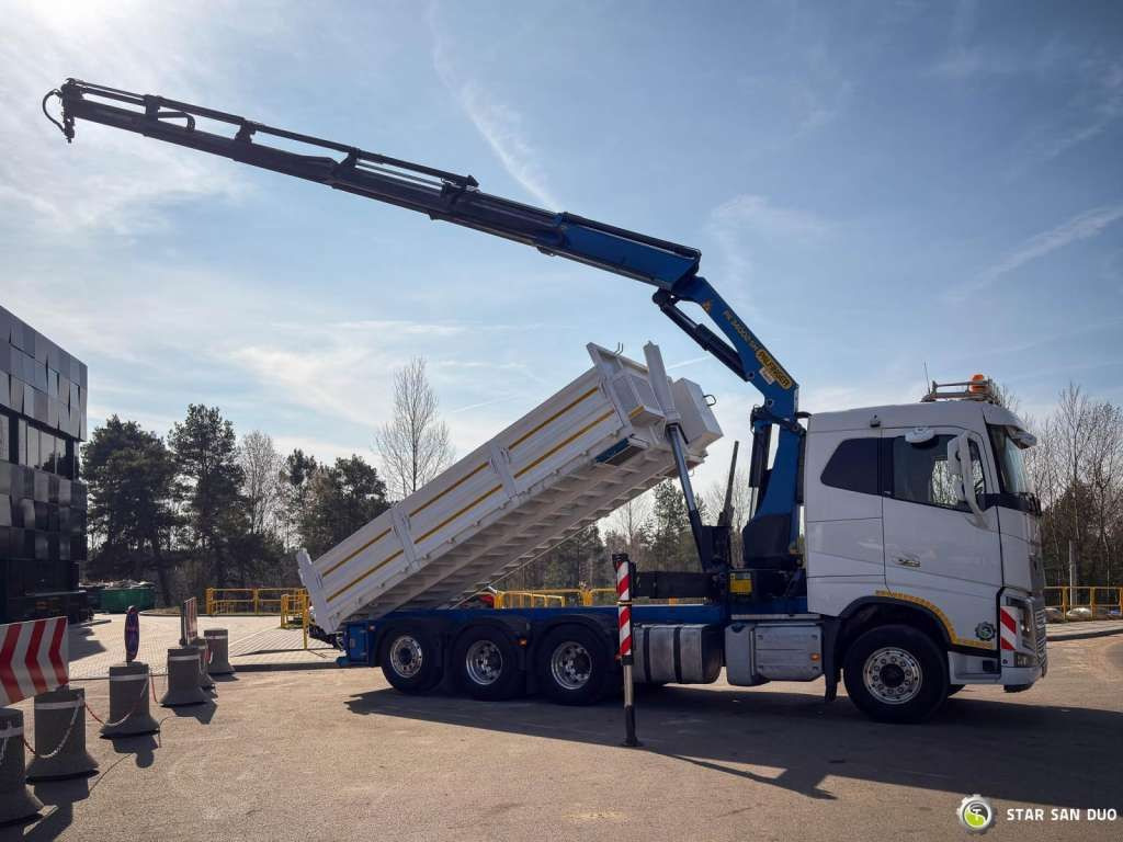 Volvo FH 16.550 8x4 Palfinger PK 34002-SH Crane Kippe - Camión volquete: foto 2 Volvo FH 16.550 8x4 Palfinger PK 34002-SH Crane Kippe - Camión volquete: foto 2