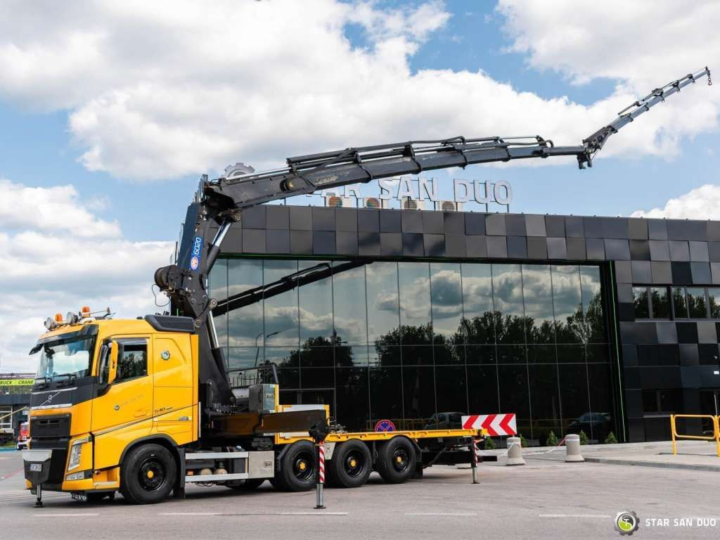 Volvo FH 540 8x4 HMF 6020 Fly Jib Winch - Camión grúa: foto 4 Volvo FH 540 8x4 HMF 6020 Fly Jib Winch - Camión grúa: foto 4
