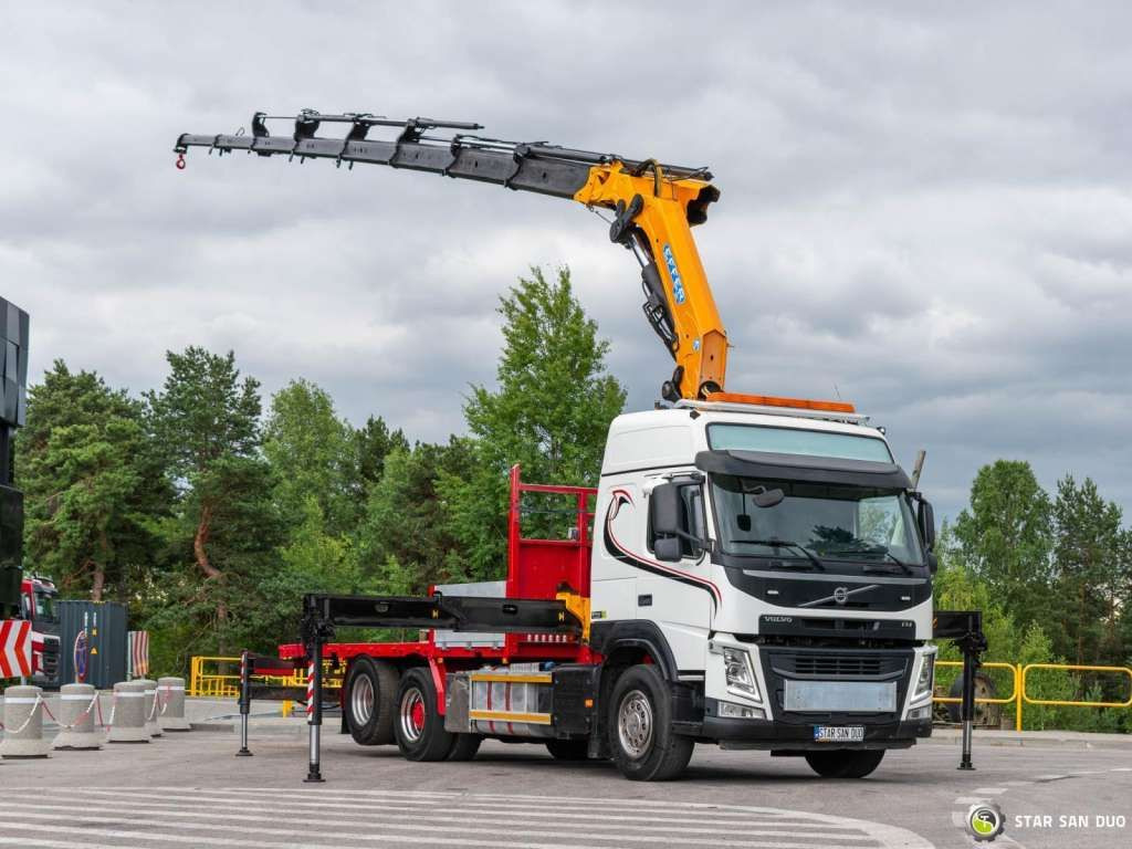 Volvo FM 450 6x2 EFFER 395/8S Euro 6 Crane Winch - Camión grúa: foto 1 Volvo FM 450 6x2 EFFER 395/8S Euro 6 Crane Winch - Camión grúa: foto 1