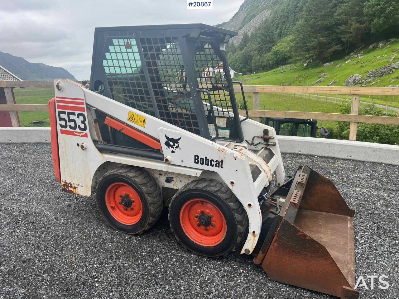 Bobcat 553 - Minicargadora: foto 3 Bobcat 553 - Minicargadora: foto 3