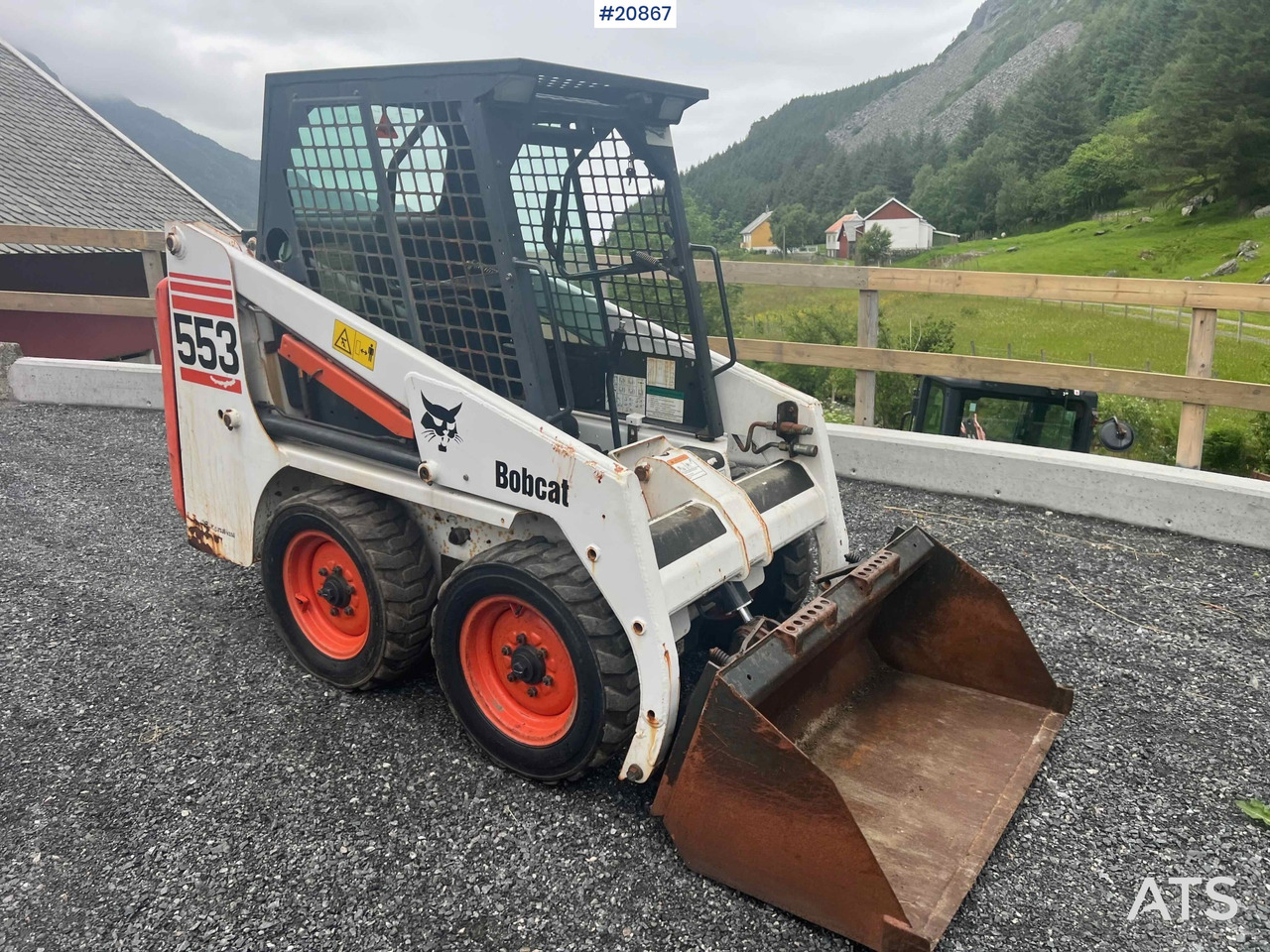 Bobcat 553 - Minicargadora: foto 2 Bobcat 553 - Minicargadora: foto 2