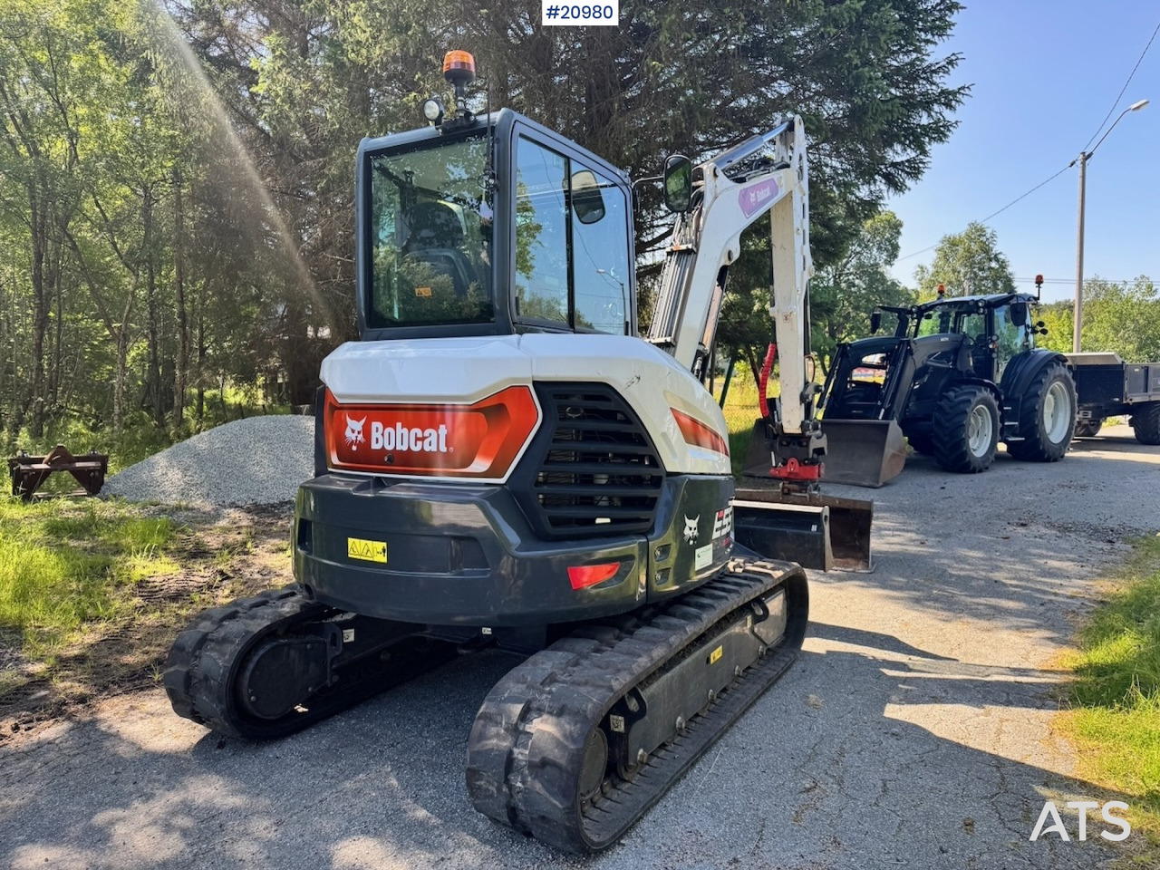 Bobcat E55Z Minigraver m/ Rototilt og 2 skuffer. 230 timer! - Miniexcavadora: foto 2 Bobcat E55Z Minigraver m/ Rototilt og 2 skuffer. 230 timer! - Miniexcavadora: foto 2