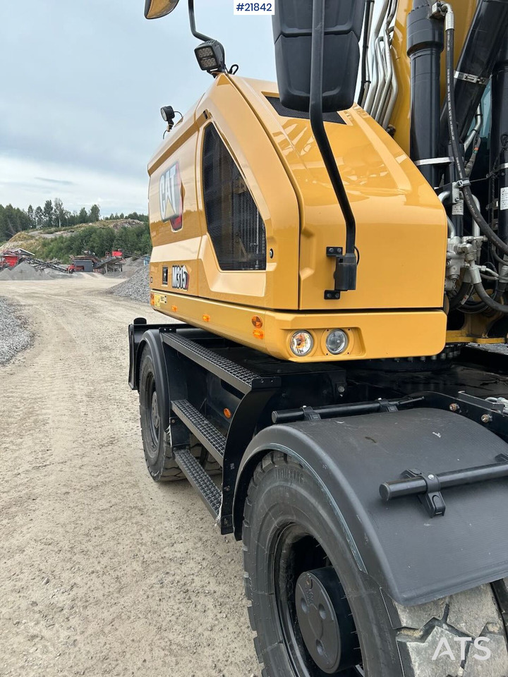 Excavadora CAT M315 hjulgraver m/ tilt og skuffe: foto 10