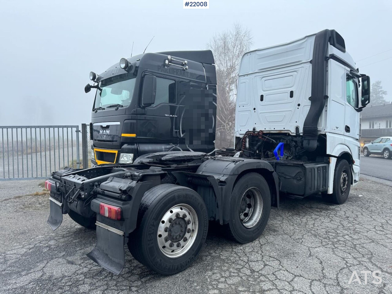 Mercedes Actros 2551 6x2 Trekkvogn. Rep objekt. - Cabeza tractora: foto 3 Mercedes Actros 2551 6x2 Trekkvogn. Rep objekt. - Cabeza tractora: foto 3