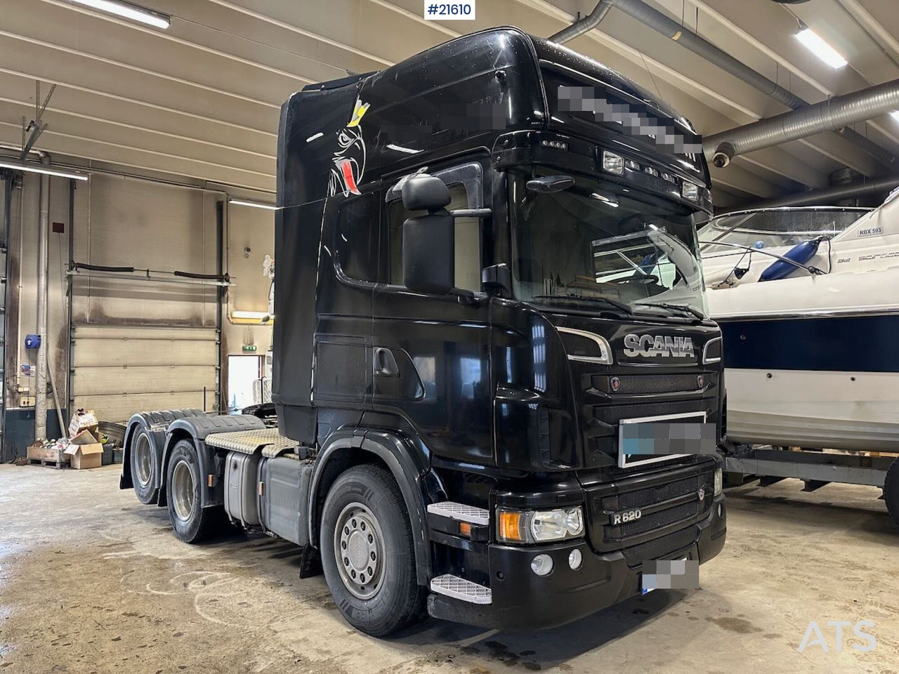Scania R620 6x2 trekkvogn m/ tipphydraulikk og opplegg for asfaltpåbygg. Clutch byttet i juni. SE VIDEO. - Cabeza tractora: foto 2 Scania R620 6x2 trekkvogn m/ tipphydraulikk og opplegg for asfaltpåbygg. Clutch byttet i juni. SE VIDEO. - Cabeza tractora: foto 2