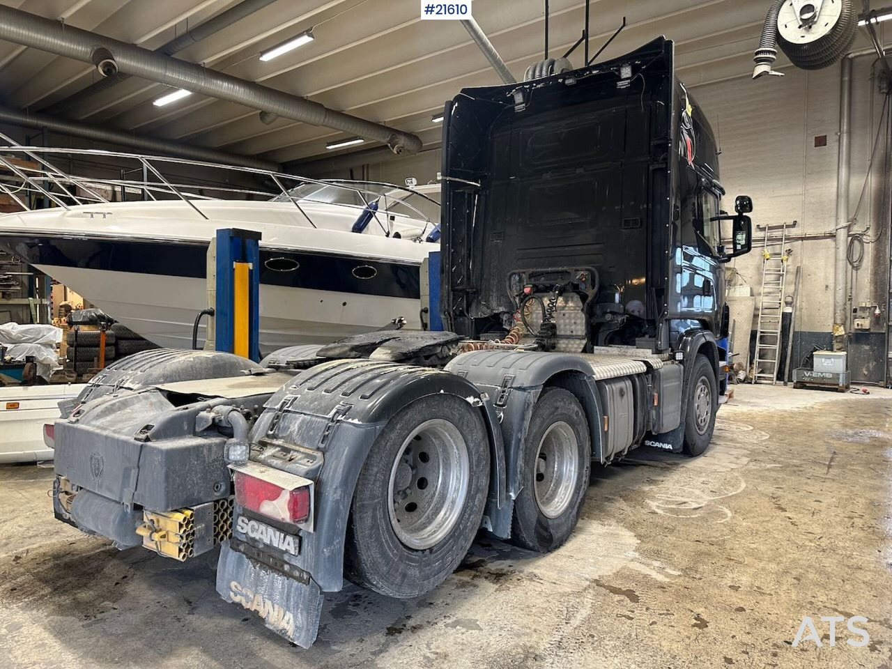 Scania R620 6x2 trekkvogn m/ tipphydraulikk og opplegg for asfaltpåbygg. Clutch byttet i juni. SE VIDEO. - Cabeza tractora: foto 4 Scania R620 6x2 trekkvogn m/ tipphydraulikk og opplegg for asfaltpåbygg. Clutch byttet i juni. SE VIDEO. - Cabeza tractora: foto 4