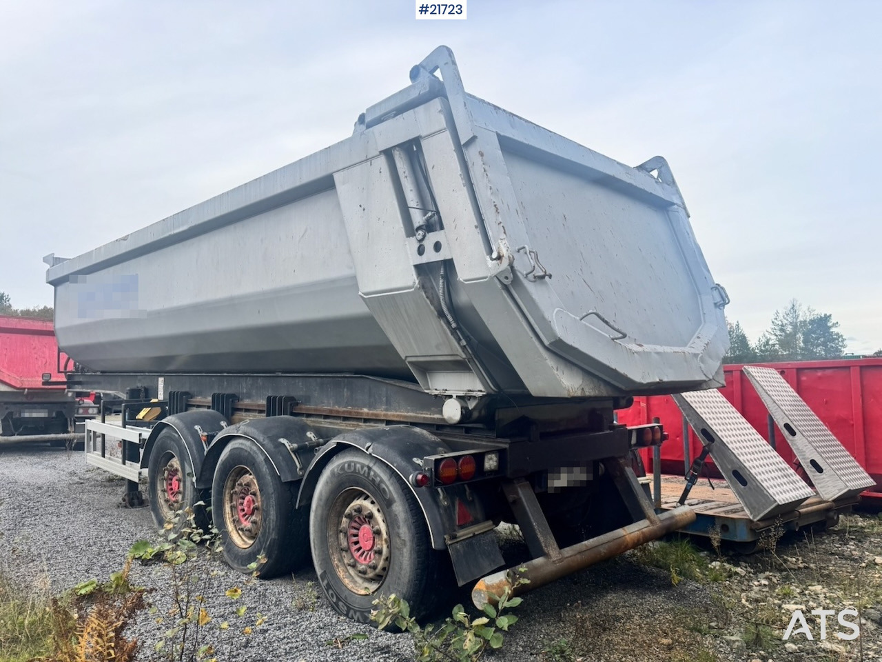 Carnehl 2006 Carnehl Tippsemi - Semirremolque volquete: foto 5 Carnehl 2006 Carnehl Tippsemi - Semirremolque volquete: foto 5